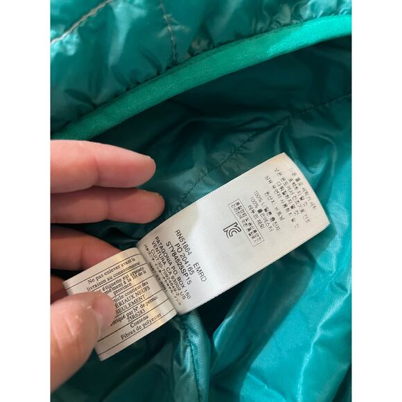 Patagonia‎ Special Edition Nano Puff Pullover Womens XS emerald jacket 4525 - Picture 5 of 8